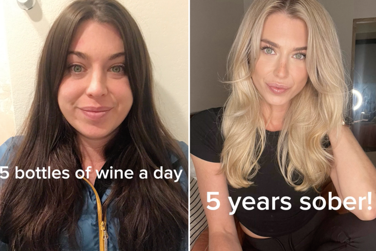 5 bottles vs 5 days sober