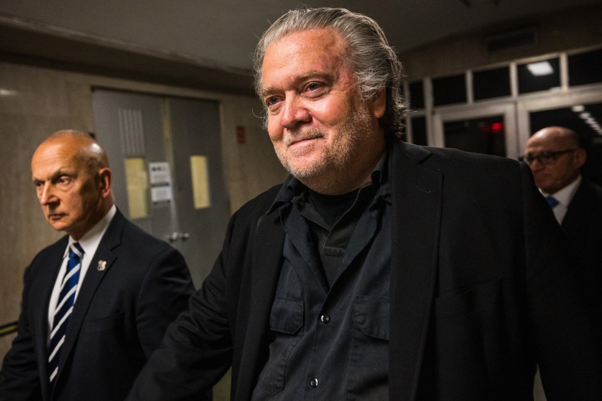 Steve Bannon in New York