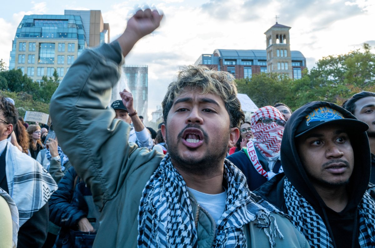 Pro-Palestinian protests in New York