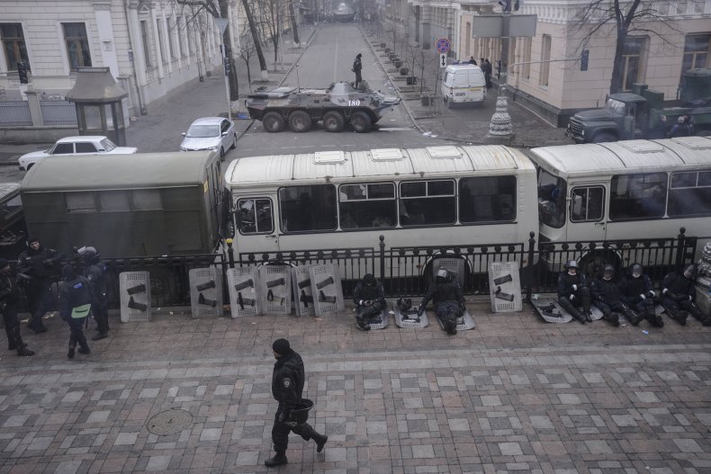 Ukraine riot police