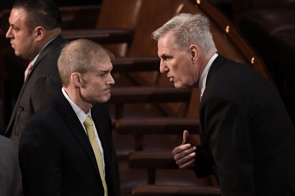 Kevin McCarthy Jim Jordan Matt Gaetz Speaker