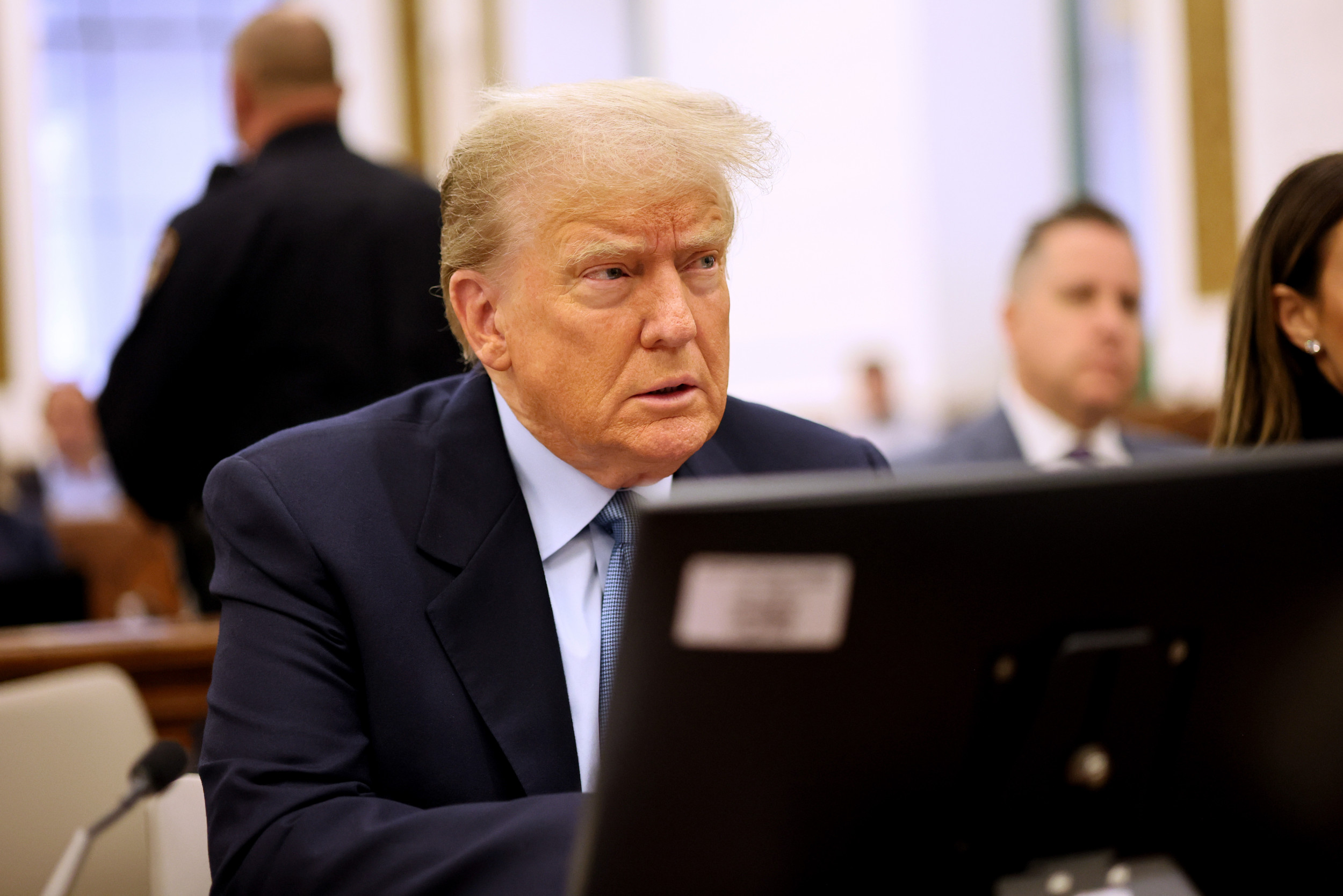 Trump Trial Disrupted by Yelling Court Employee
