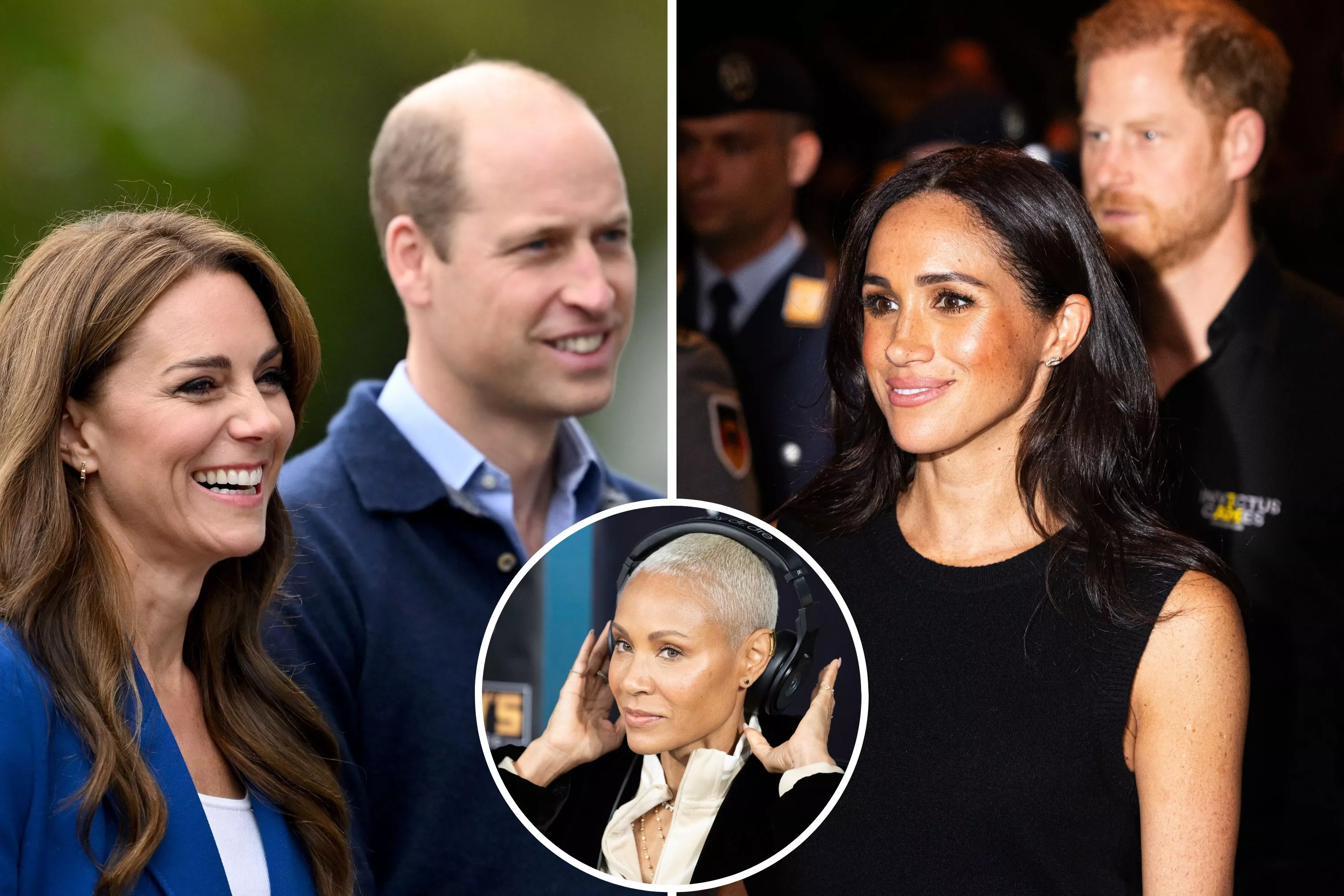 Jada Pinkett Smith Is a Nightmare for Harry, Meghan, William and Kate - Vimarsana News