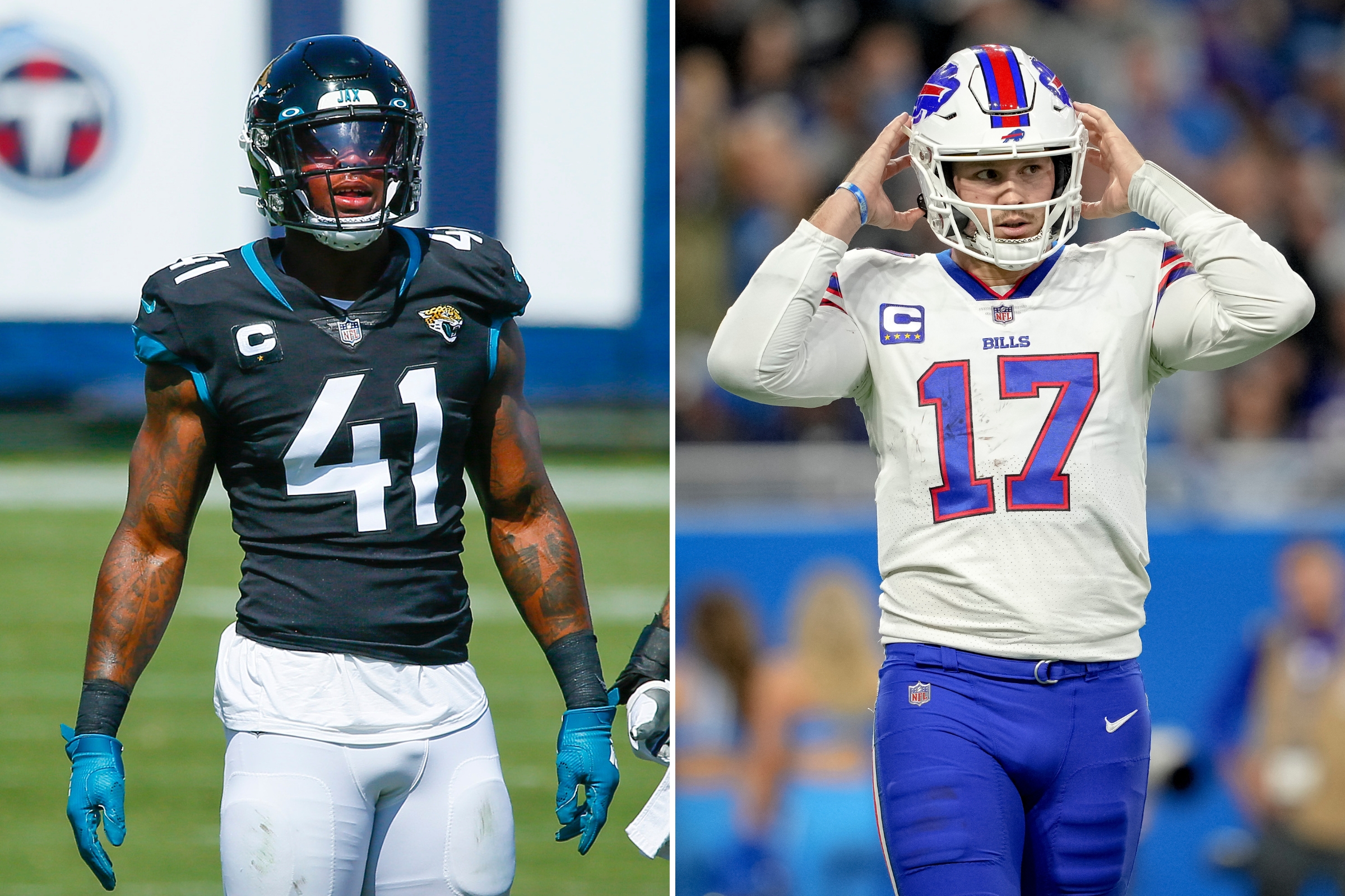 Same name game: QB Josh Allen vs. linebacker Josh Allen when Bills