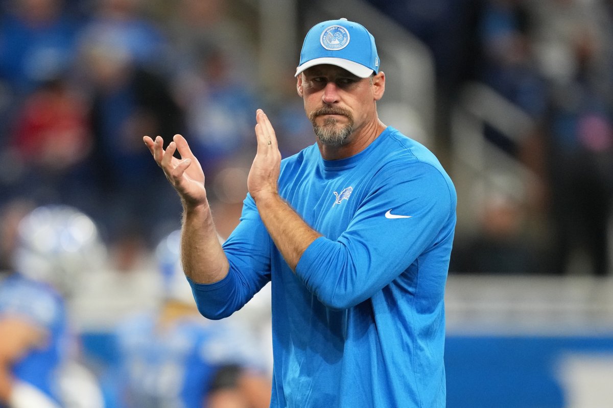 Lions Head Coach Dan Campbell