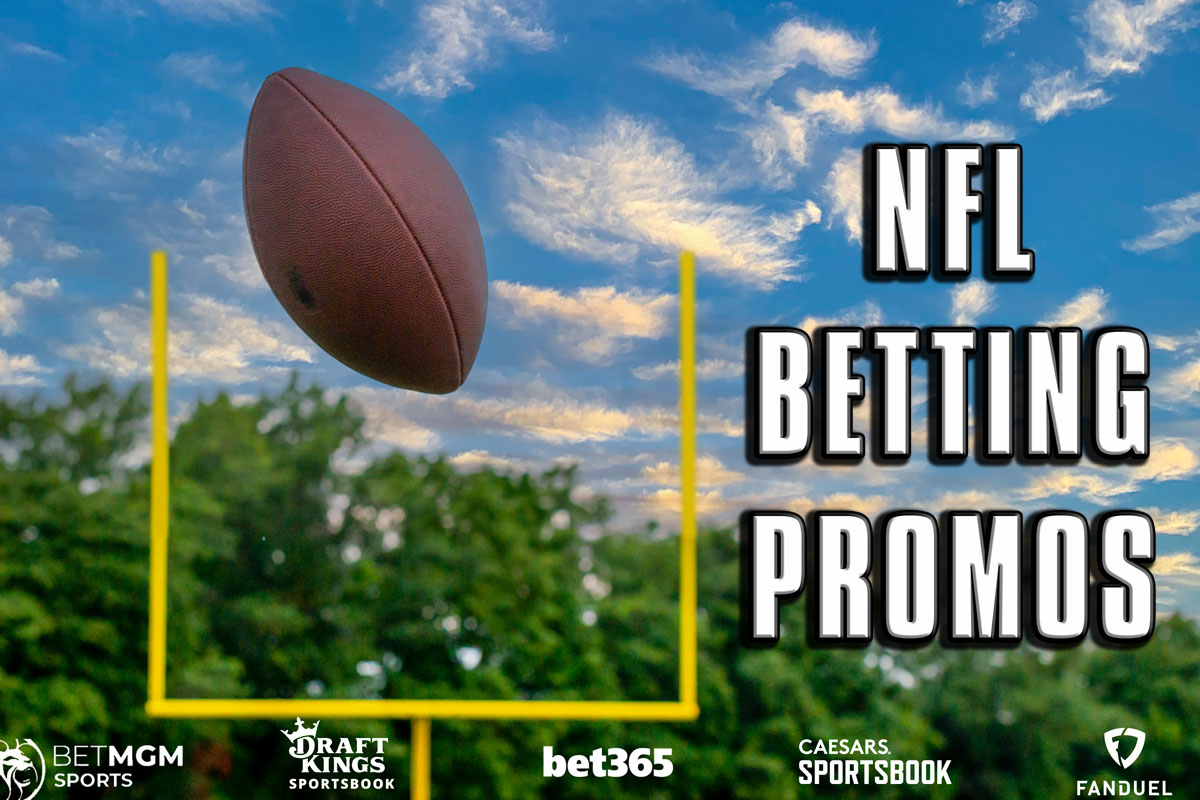 NFL Betting Promos for Sunday: Grab $3900 Bonuses From DraftKings, More NFL Betting Promos for Sunday: Grab $3900 Bonuses From DraftKings, More
