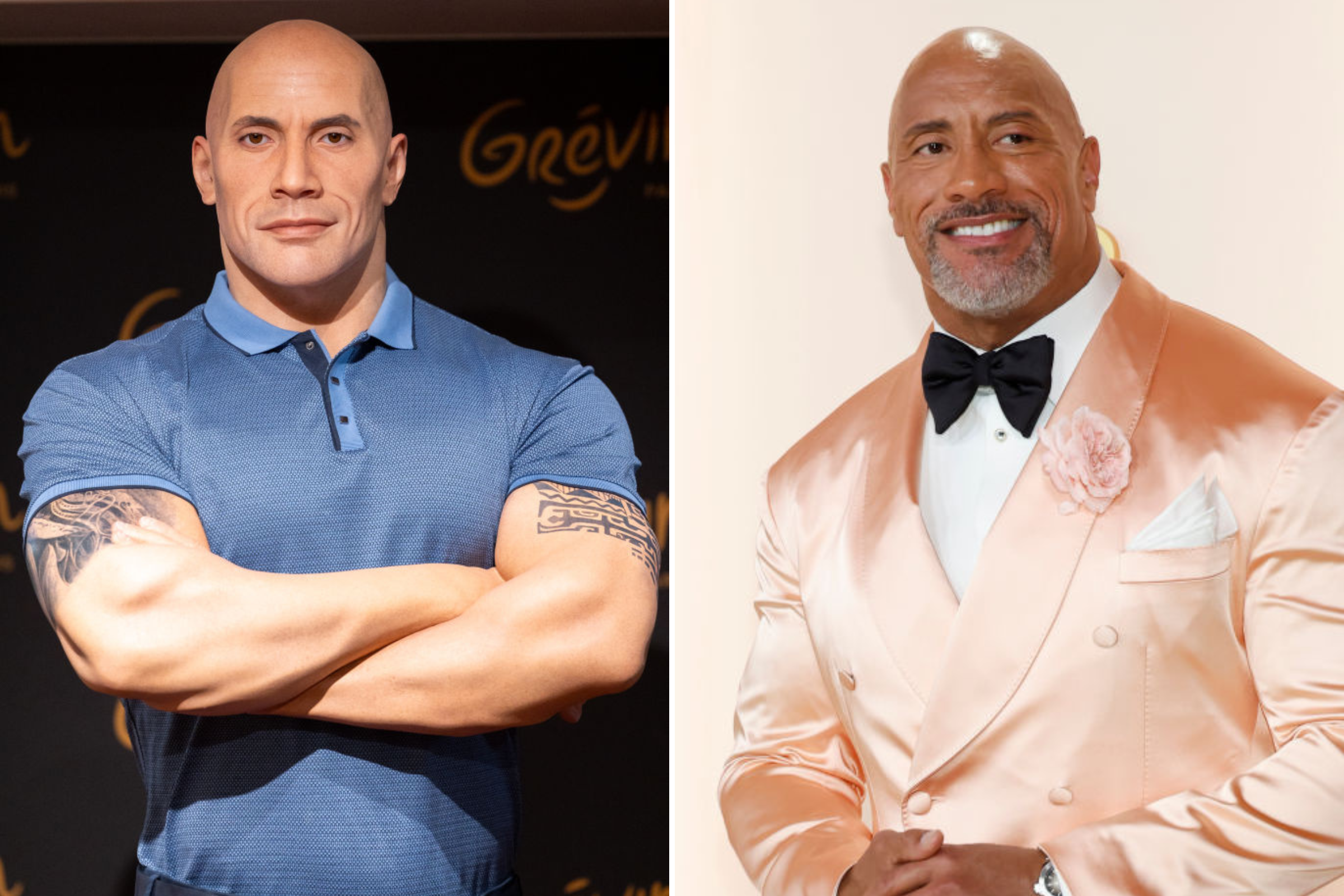 Internet Is Split After French Museum Unveils A Brand New Dwayne 'The Rock'  Johnson Wax Figure