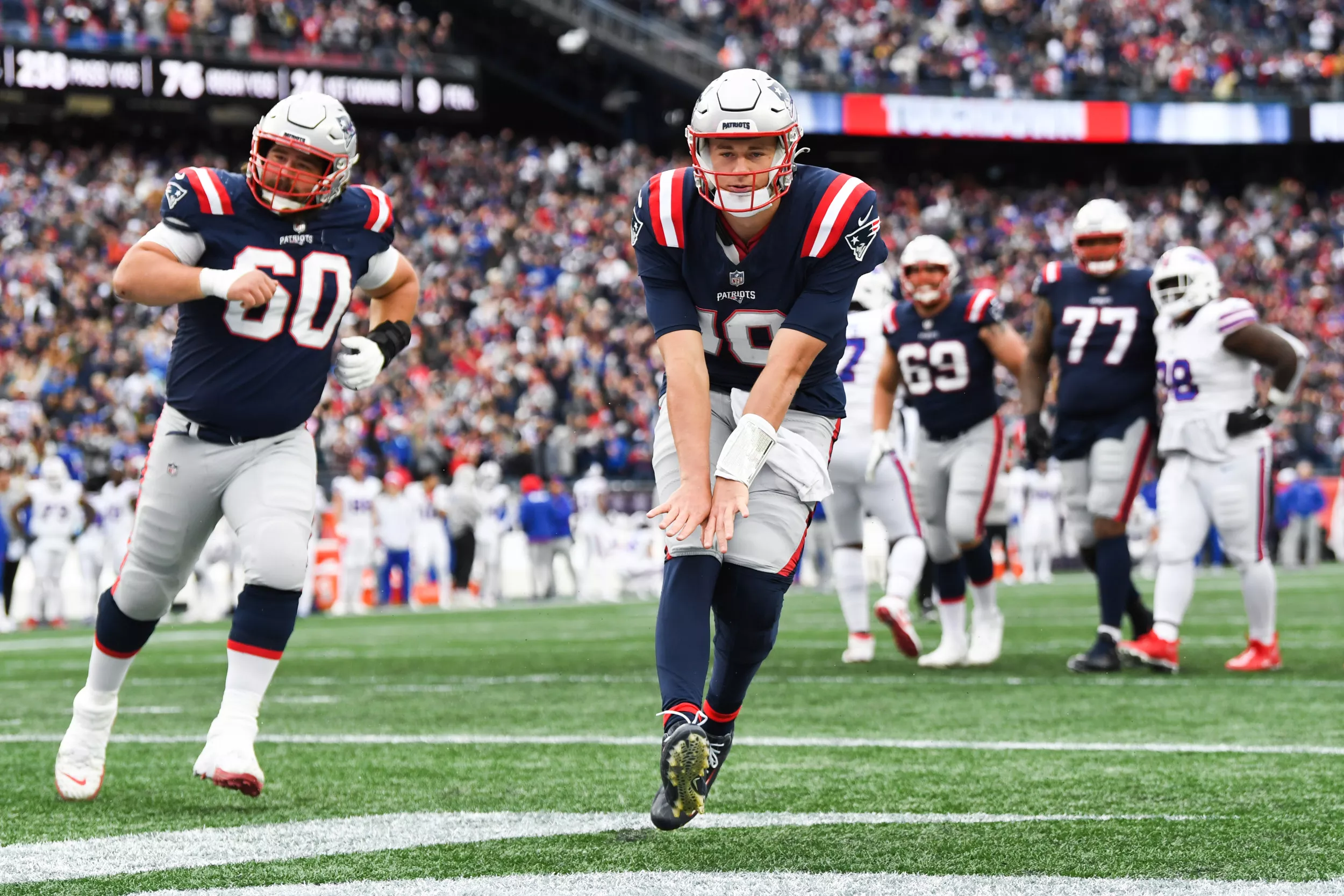 Patriots' Mac Jones Roasted for His Griddy TD Celebration in Win Over Bills - Vimarsana News
