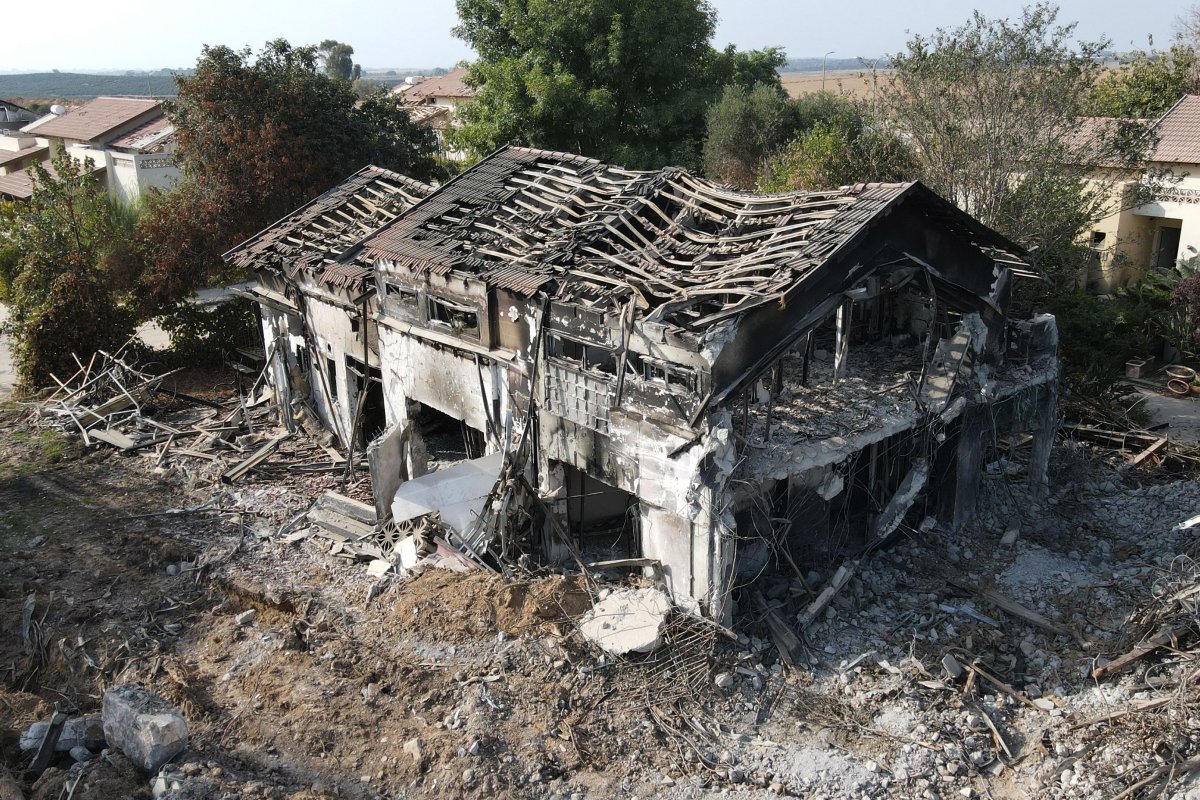 Kibbutz destroyed
