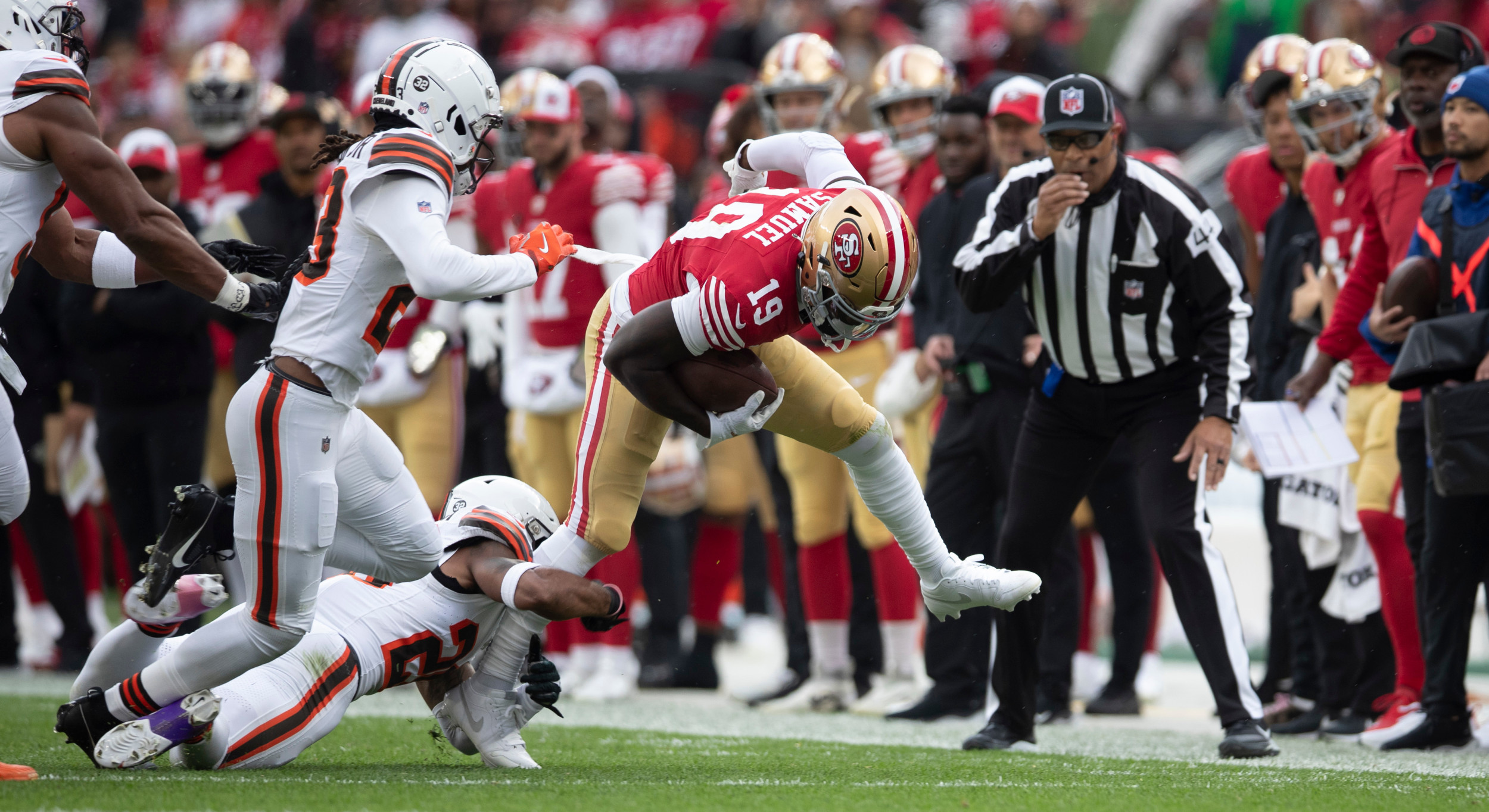 49ers WR Deebo Samuel will miss at least two games with an injured