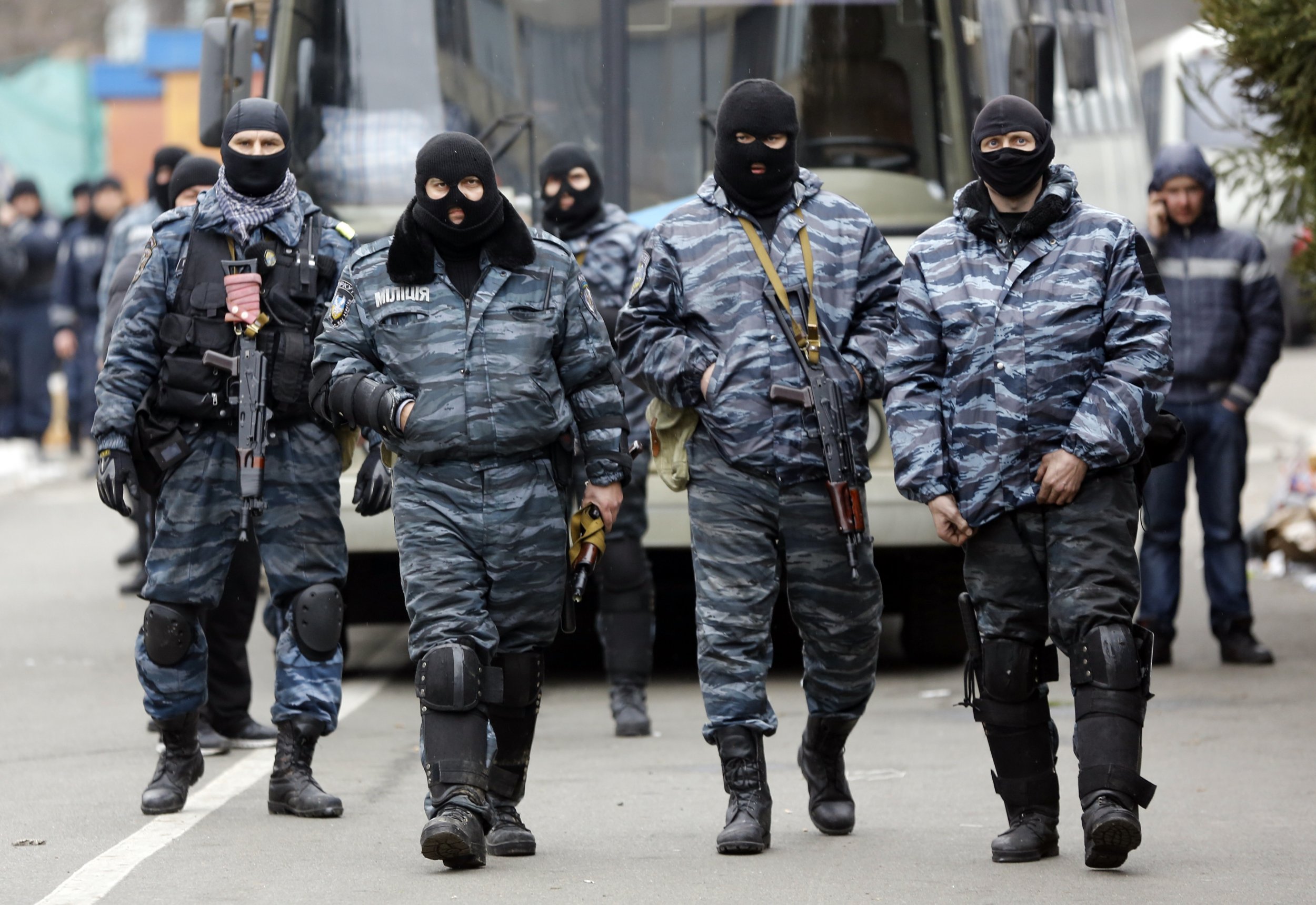 Ukraine riot unit