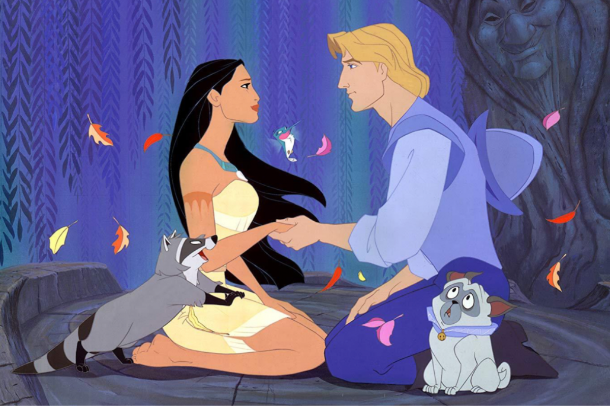 A still from Disney's "Pocahontas" (1996)