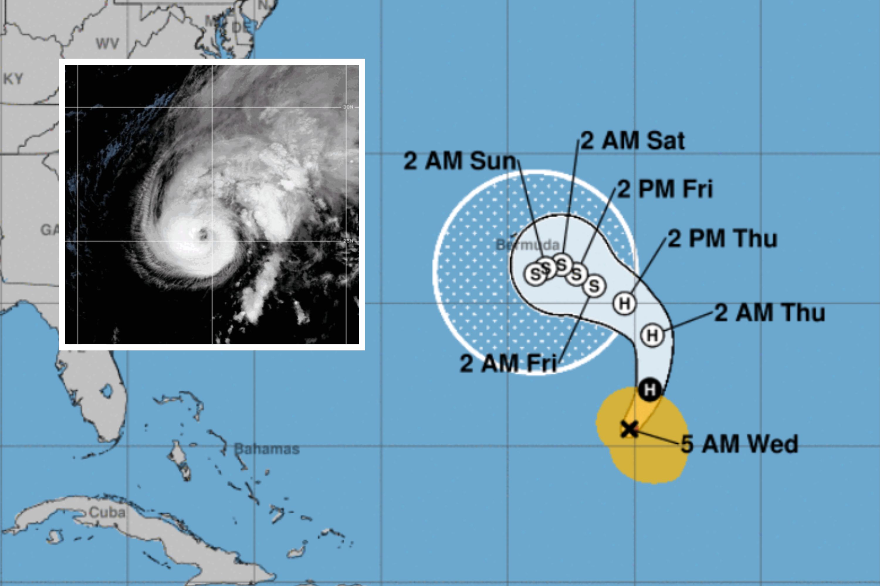 Hurricane Tammy "craziest" spaghetti models show US states it could hit