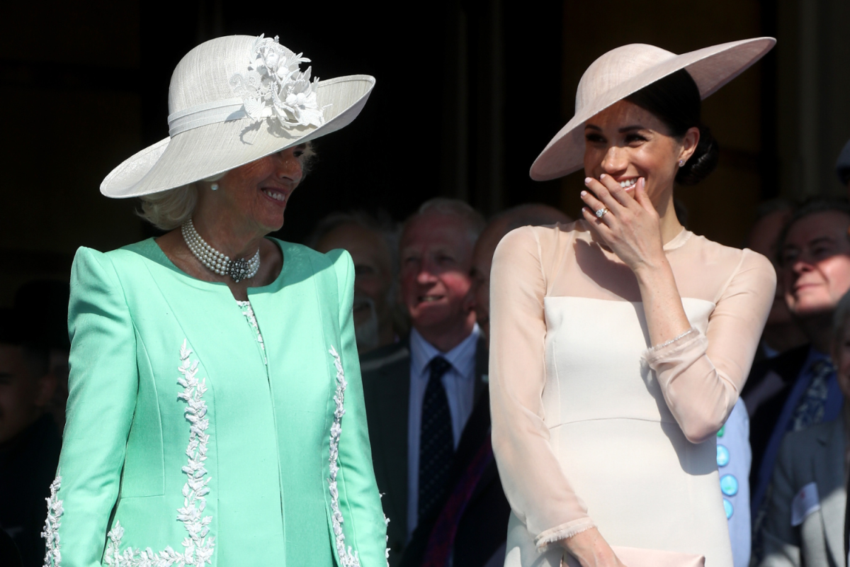 La reine Camilla et Meghan Markle