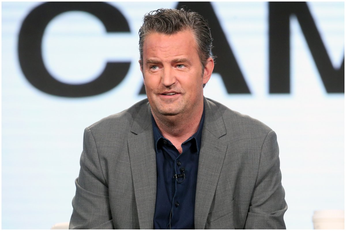 A photo of actor Matthew Perry