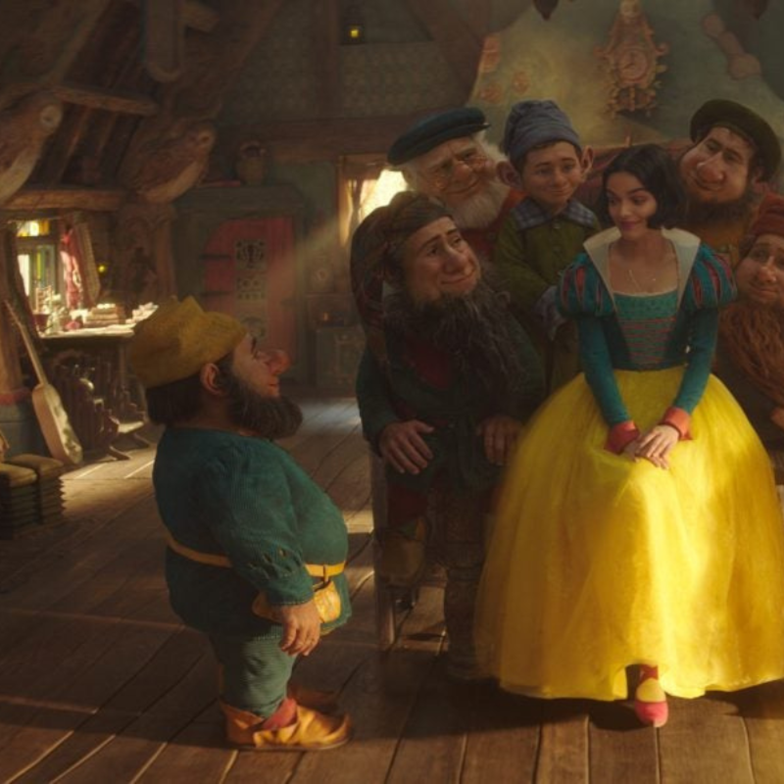 Disney's 'Snow White' Dwarfs Hint at Trouble With Rachel Zegler Movie
