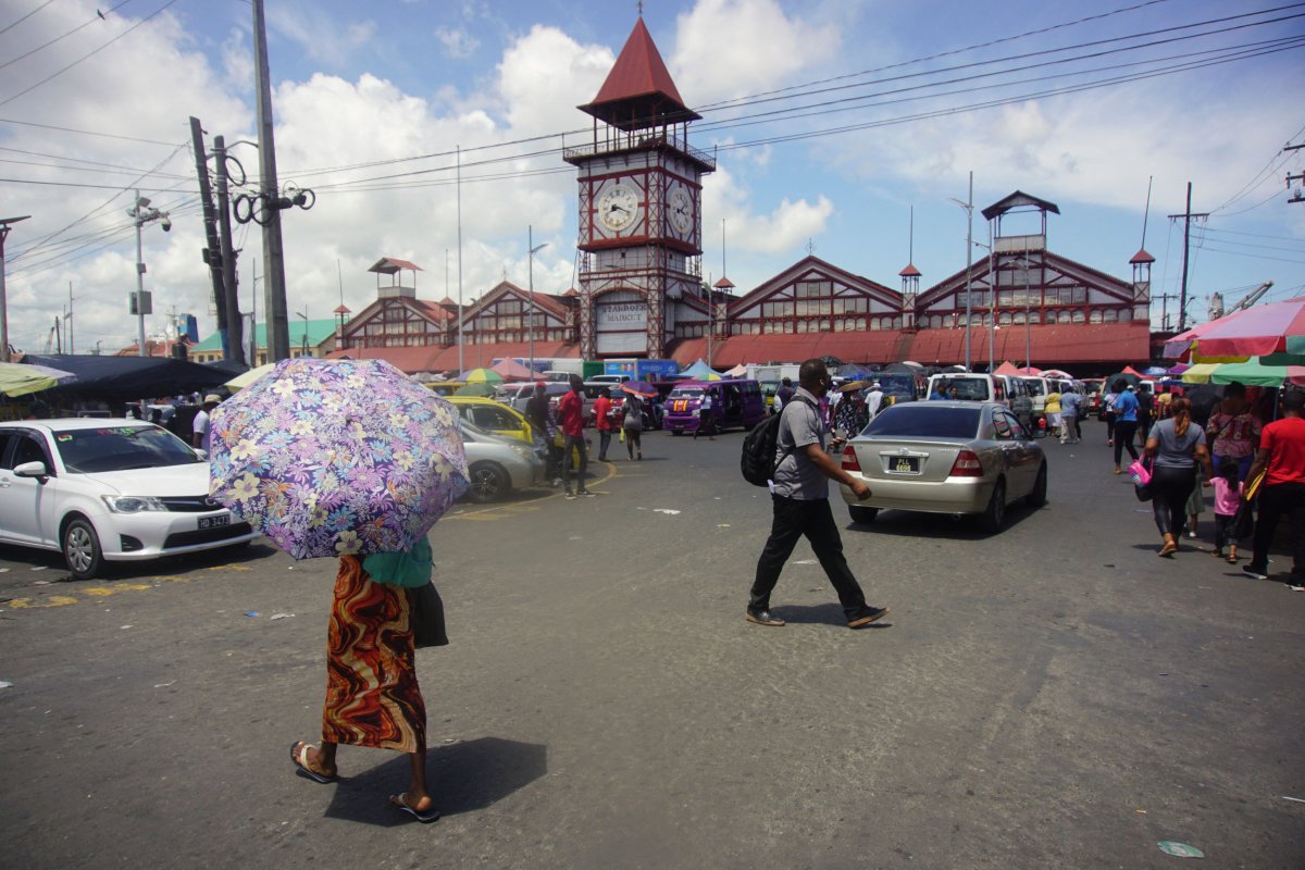 Picture of the Stabroek Market in Georgetown