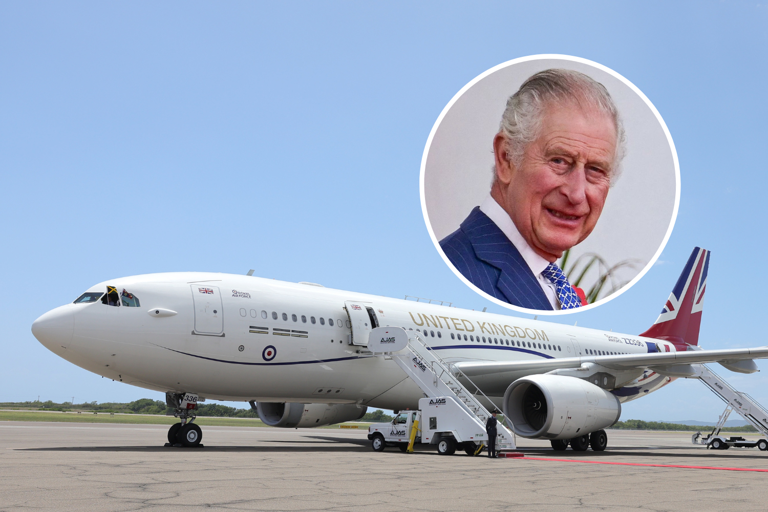 Royals Share Behind-the-Scenes Look at Private Jet Used by King Charles