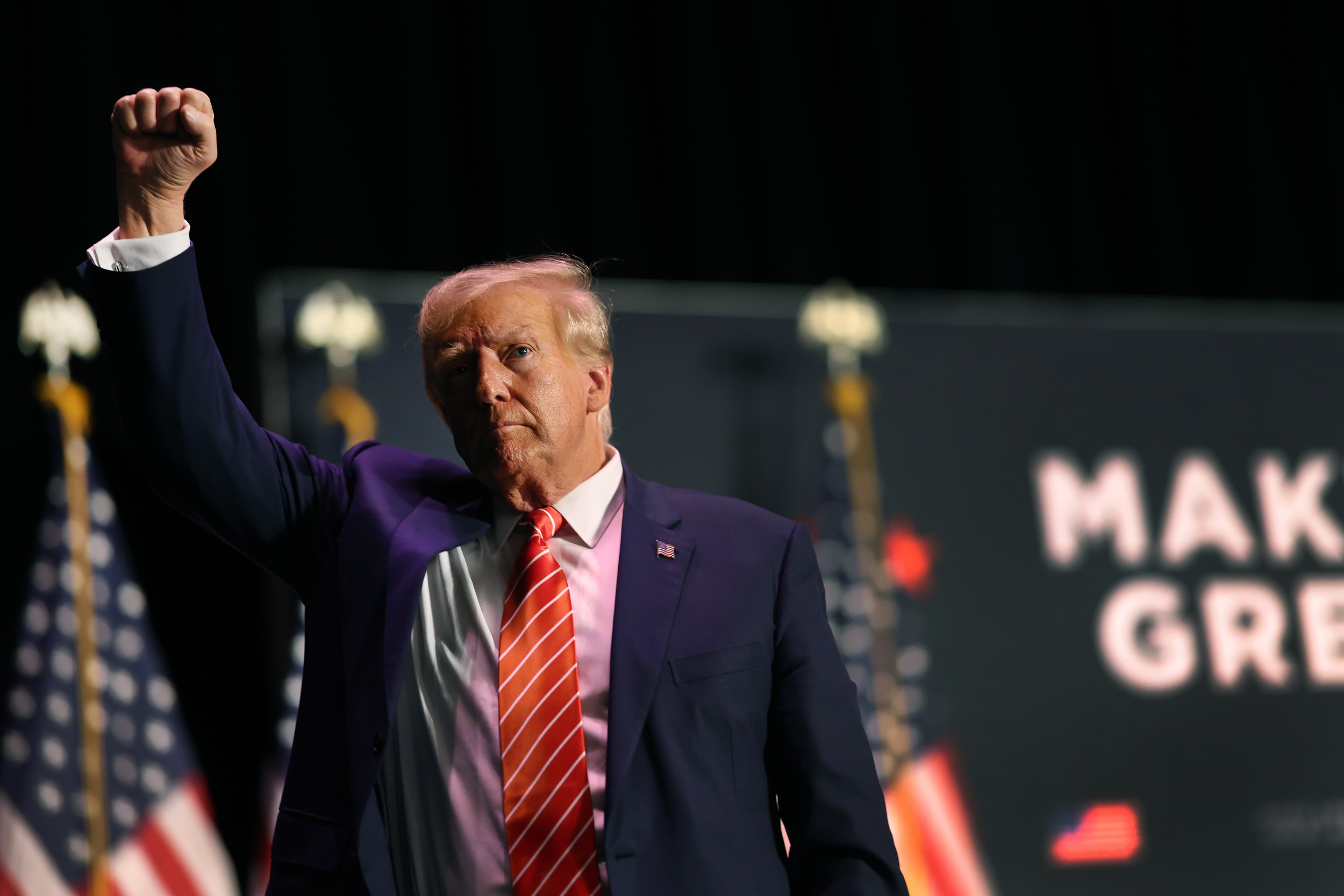 Donald Trump Approaches Red Line