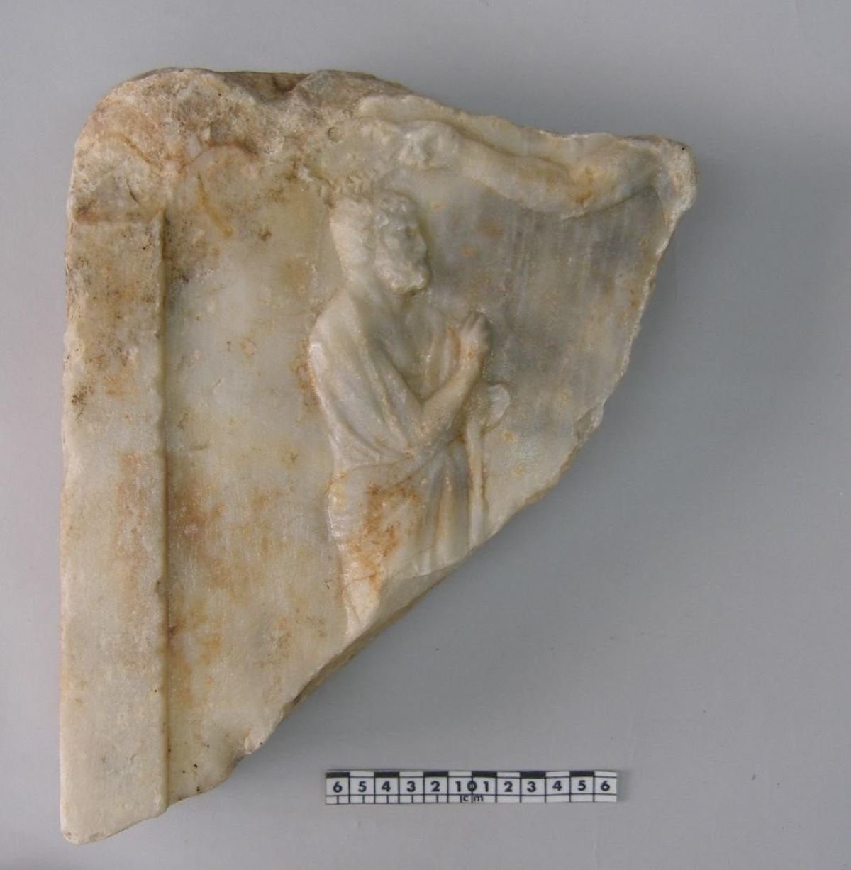 Ancient Greek marble fragment