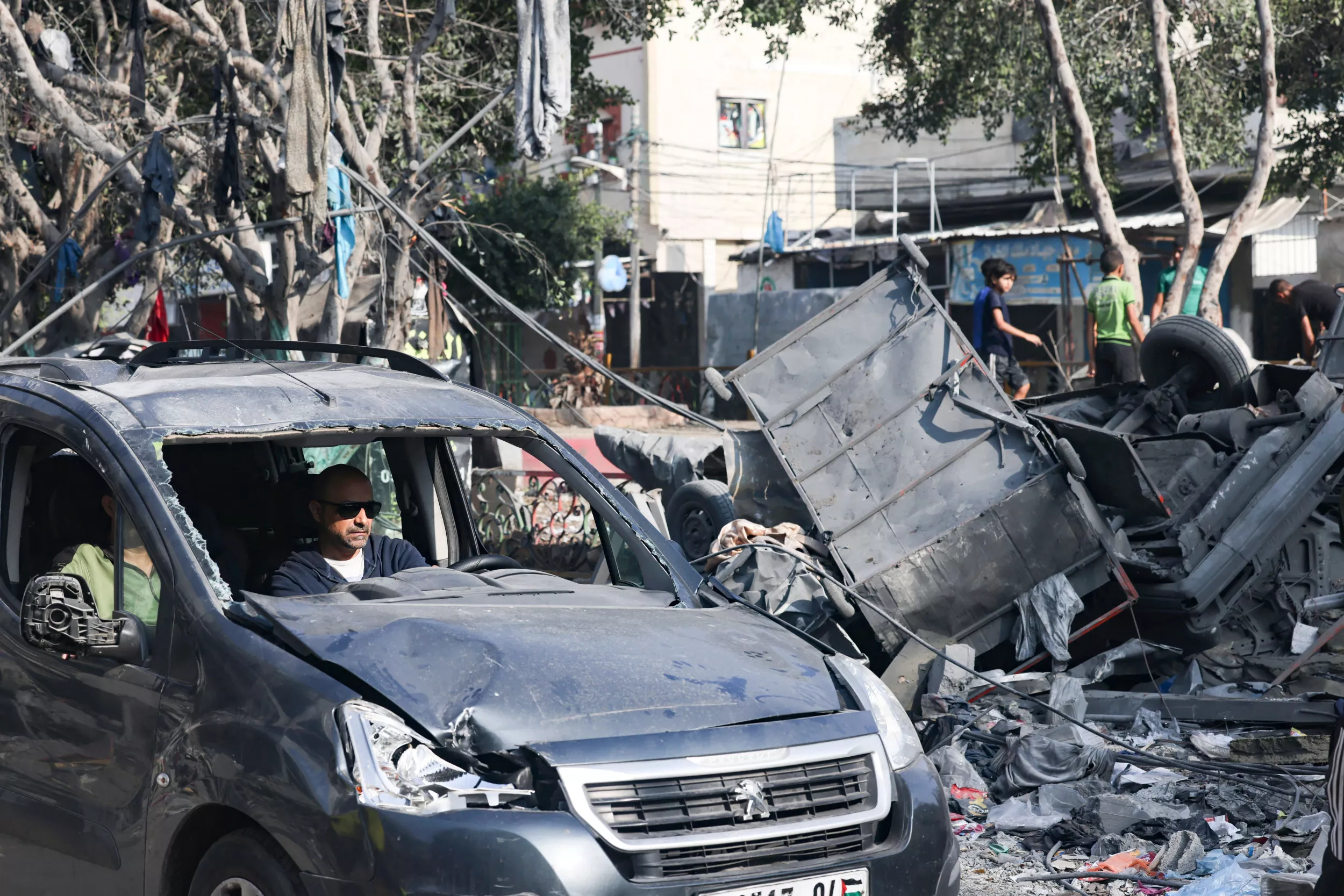 Gaza War Map Shows How Israel Is Cutting Territory in Two - Vimarsana News