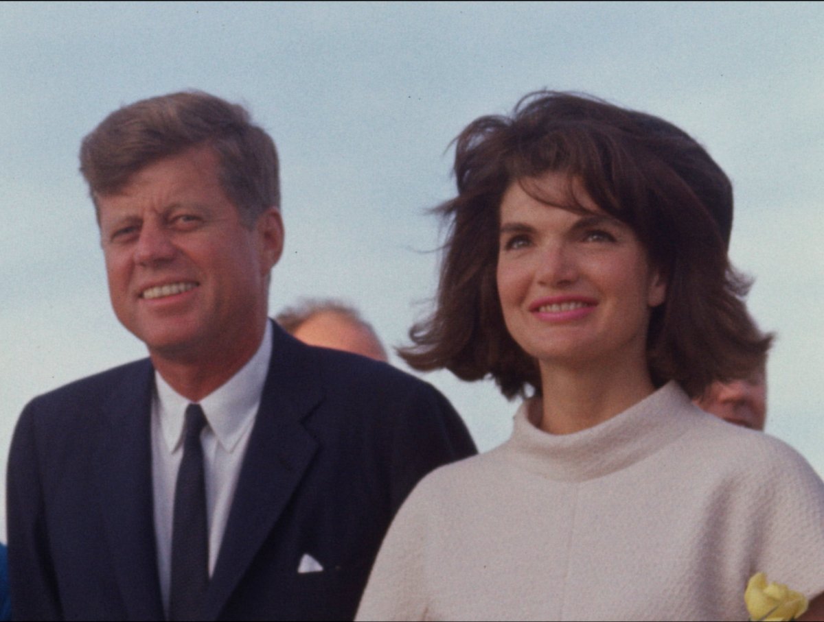 John F. Kennedy and Jackie Kennedy