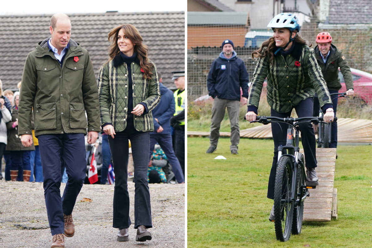 Prince William and Kate Middleton in Scotland