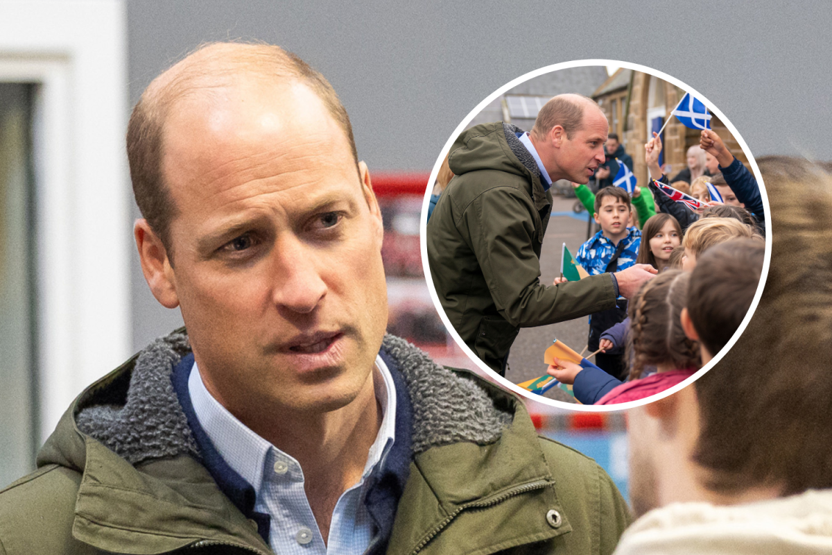 Prince William in Scotland