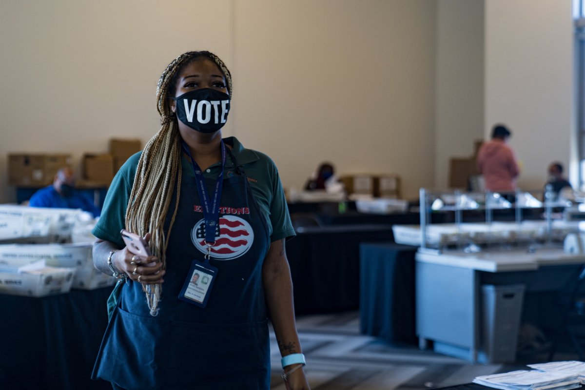 Georgia election ballot stuffing