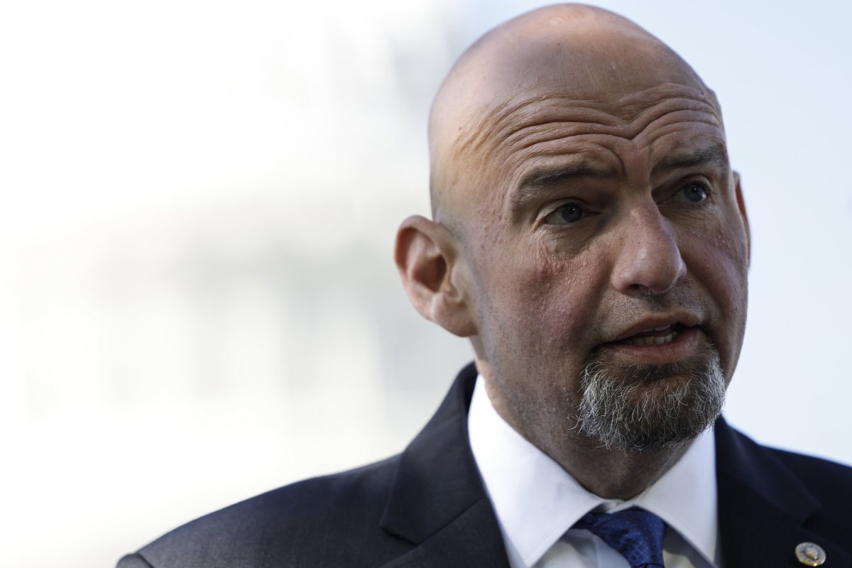 John Fetterman responds protesters stroke