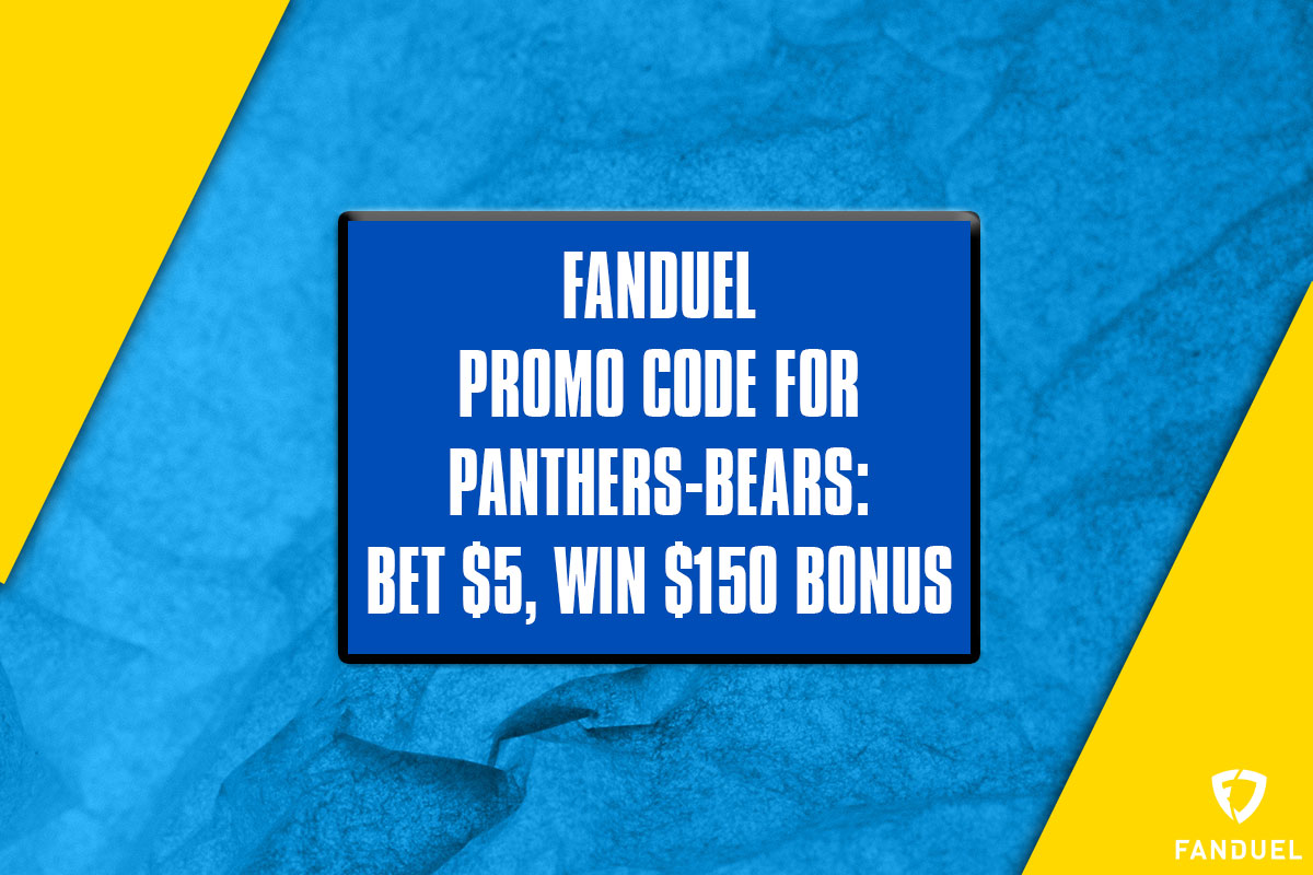 FanDuel Promo Code for Panthers-Bears: Bet $5, Win $150 NFL Bonus