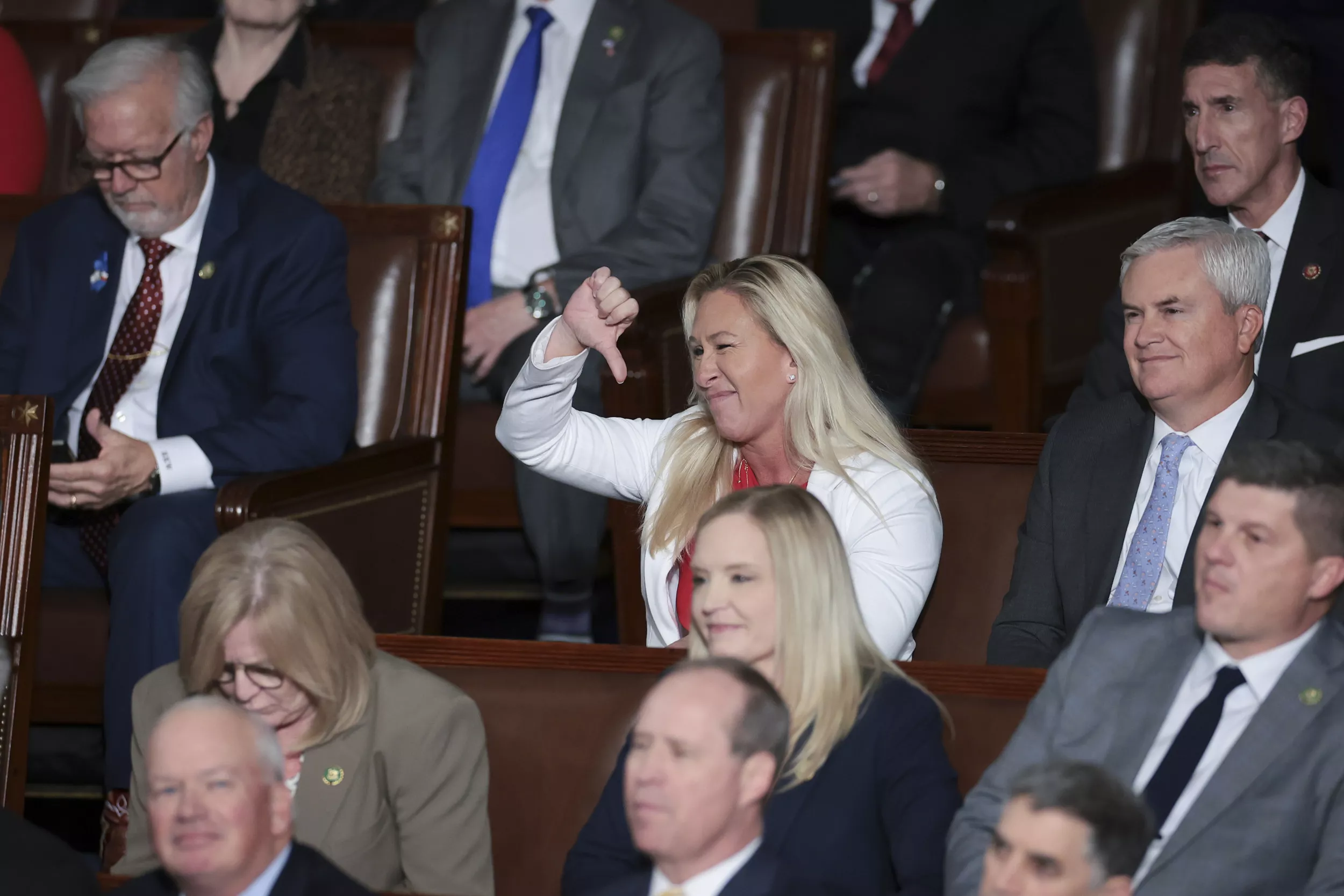 Marjorie Taylor Greene's War With Republicans Heats Up - Vimarsana News
