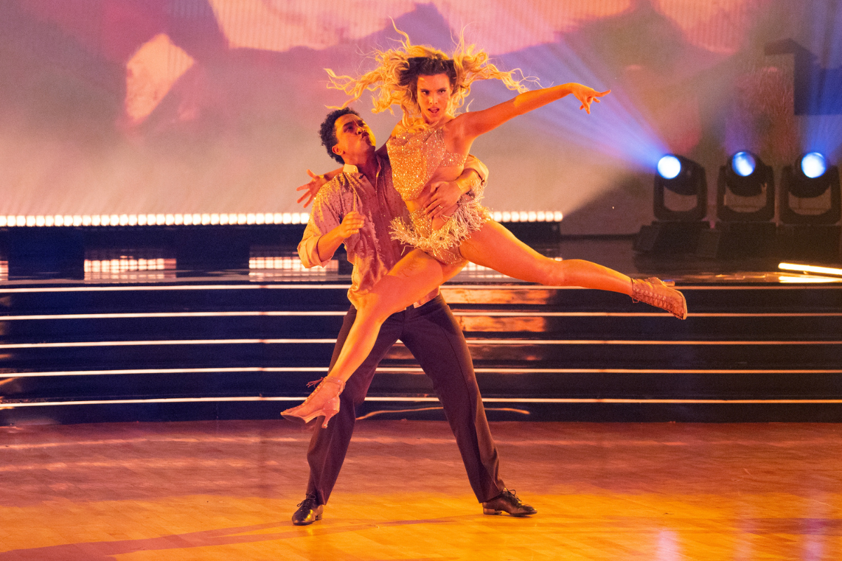 Lele Pons and Brandon Armstrong, DWTS