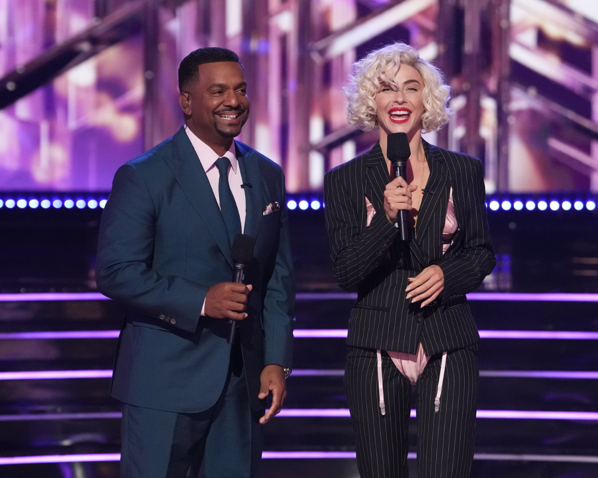 DWTS hosts Alfonso Ribeiro and Julianne Hough