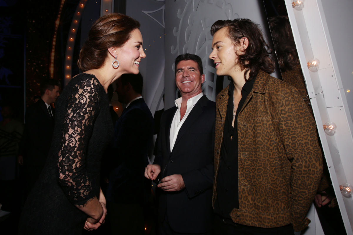 Kate Middleton and Harry Styles