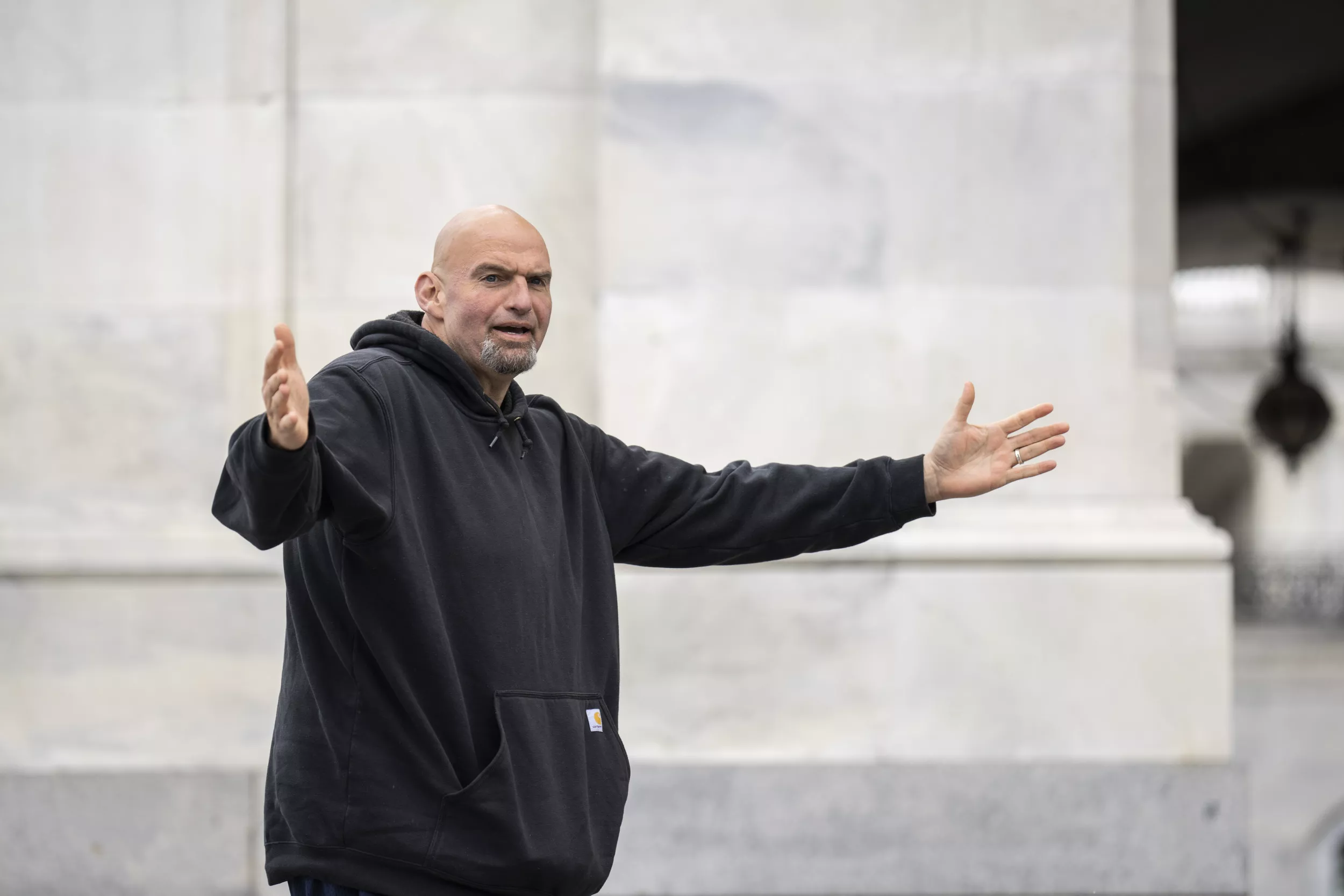 John Fetterman Booed by Veterans During Israel Protest - Vimarsana News