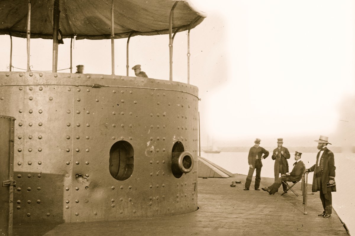 USS Monitor ship from US Civil War