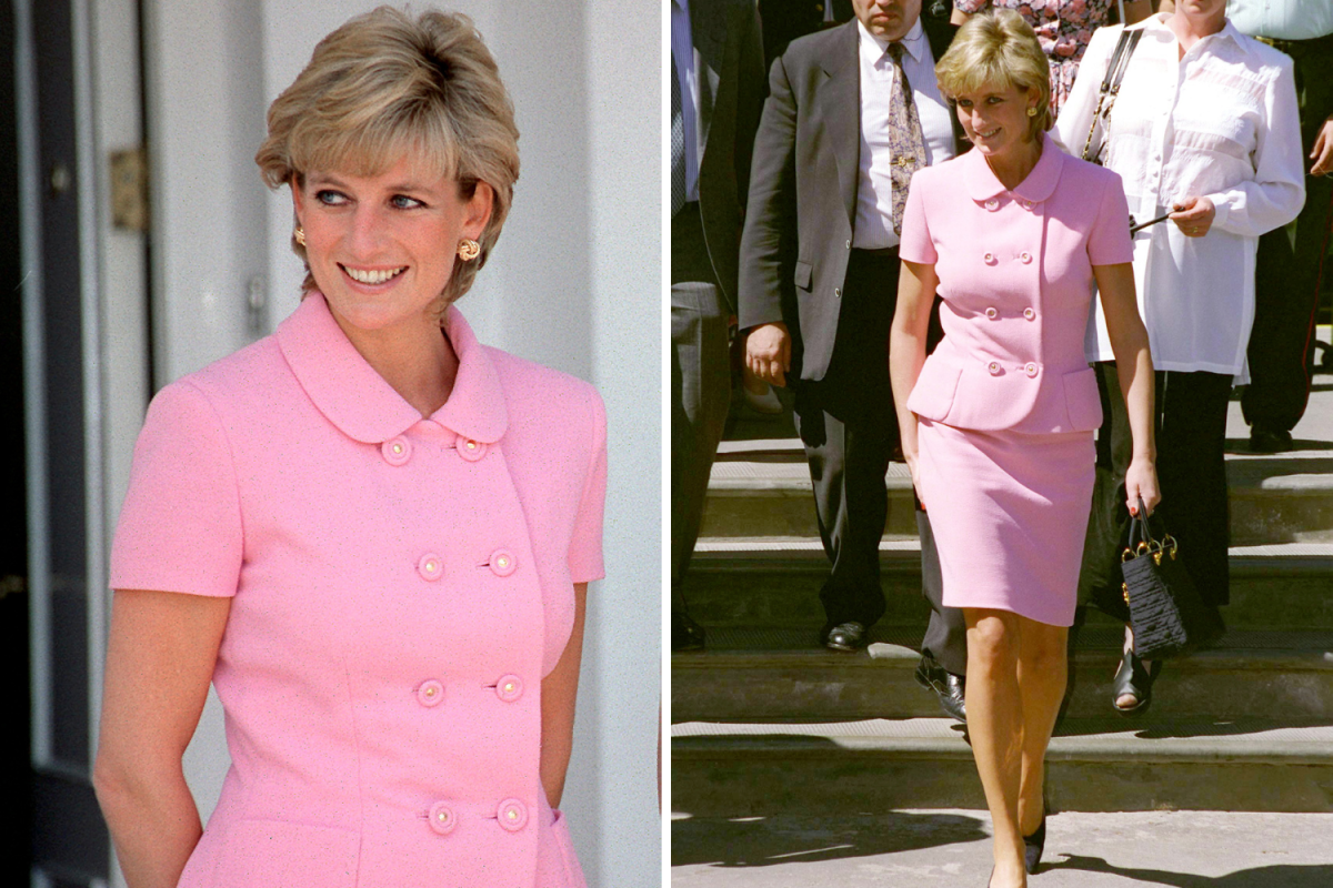 Princess Diana Argentina Pink Suit 1995