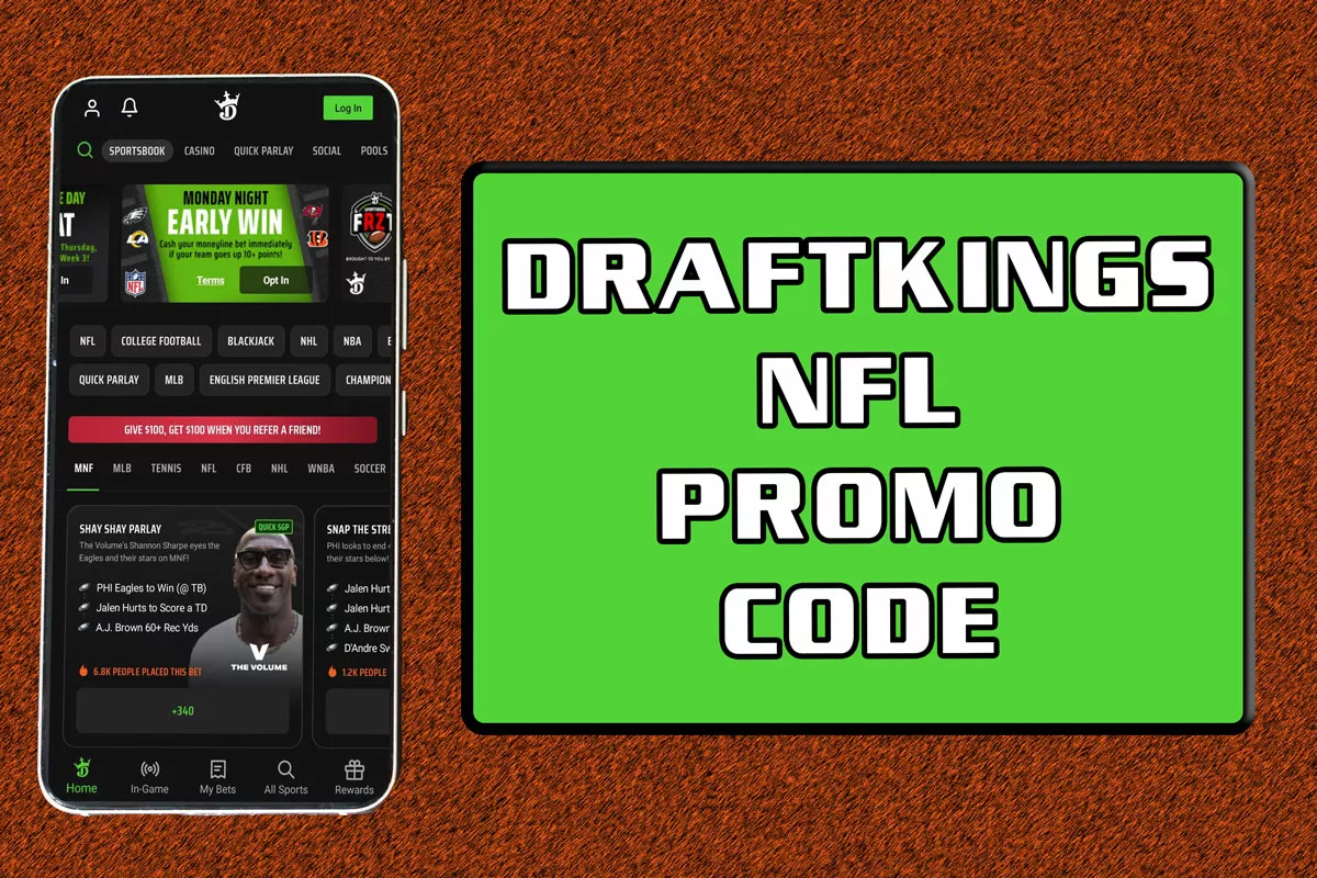 DraftKings NFL Promo Code: Tackle Week 10 With Instant $200 Bonus - Vimarsana News