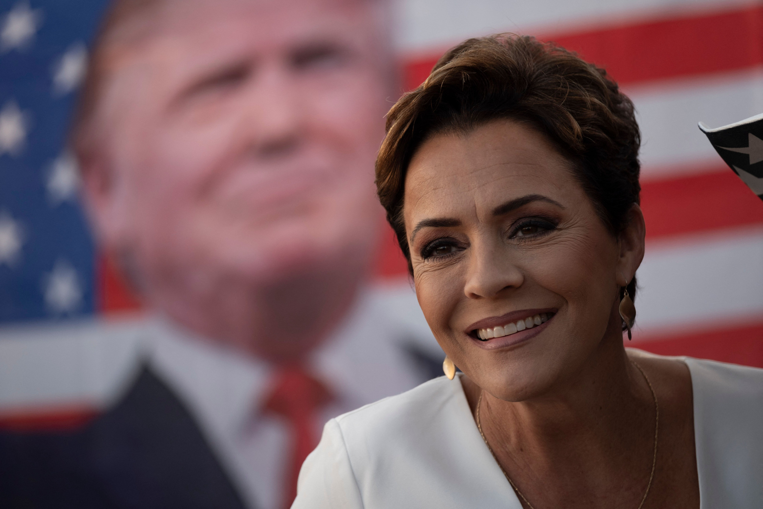 Kari Lake Confronted Over Donald Trump Election Denial Newsweek