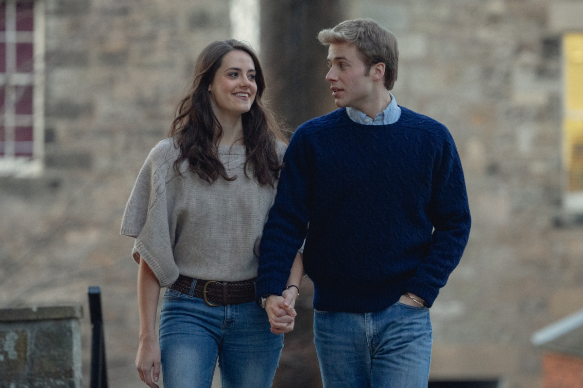 Prince William Kate Middleton in "The Crown"