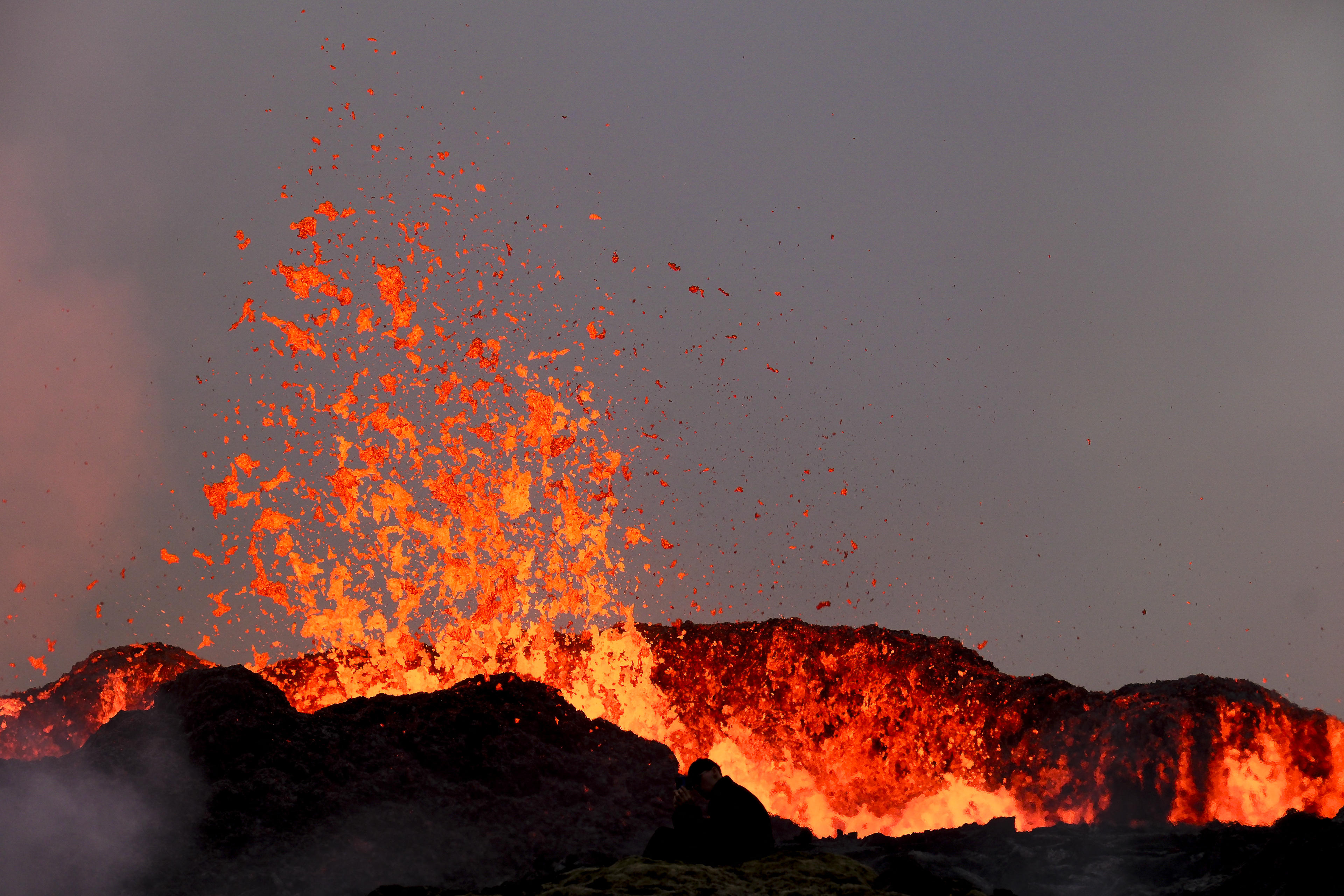 Magma Field Background