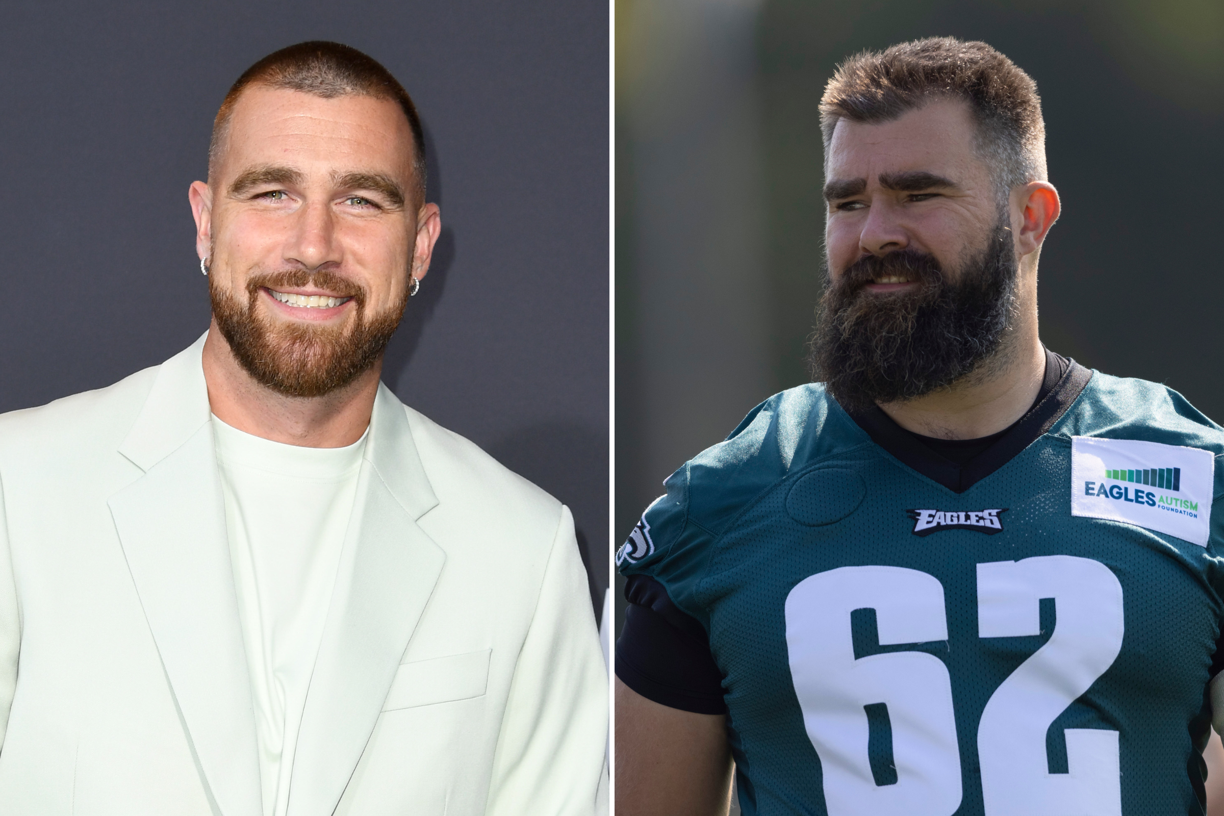 Brutal Travis And Jason Kelce Comparison Goes Viral - Newsweek