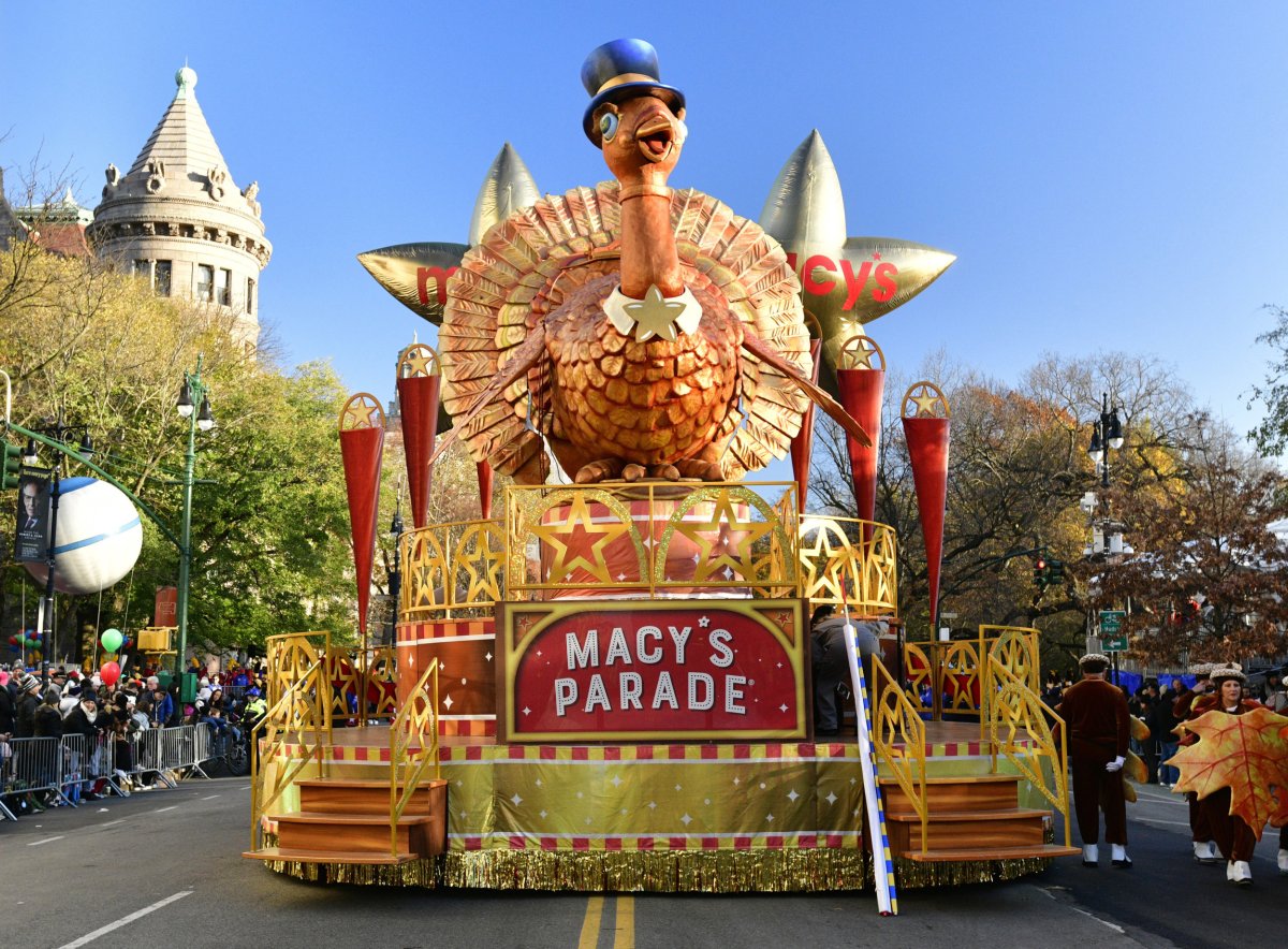 A float is seen at Macy's parade