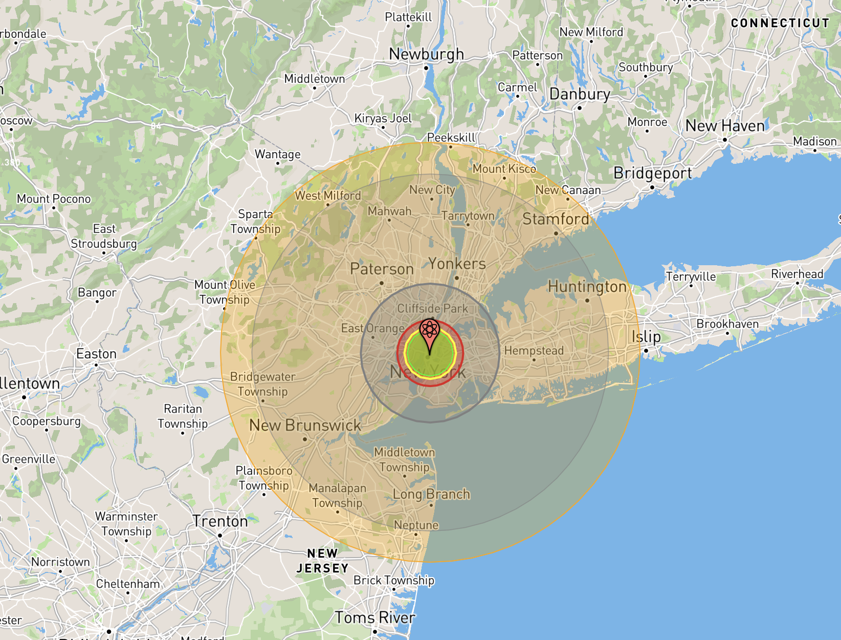 Maps show Biden’s new nuclear bomb compared to the world’s most powerful nuclear weapons