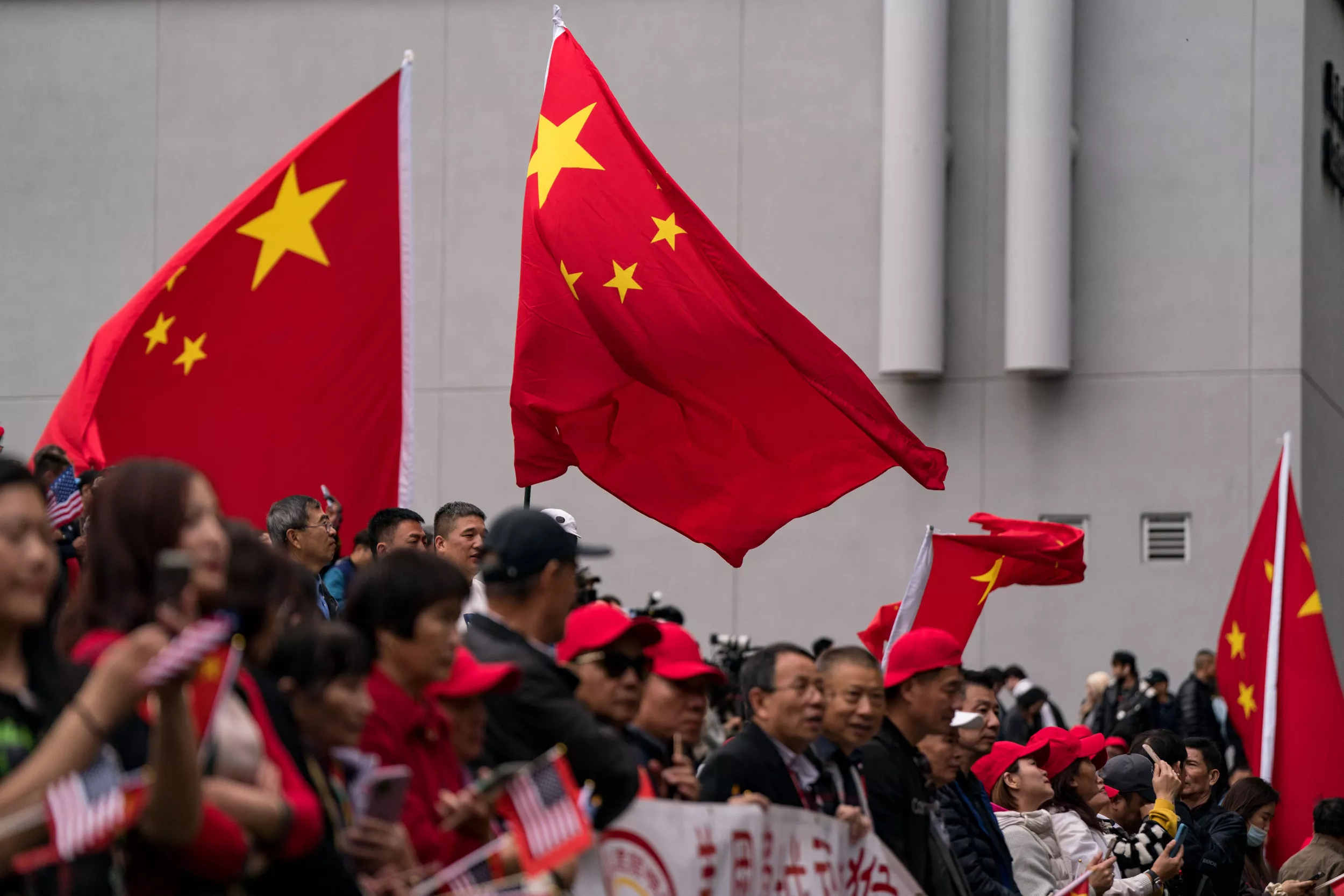 Video of Chinese Flags Filling San Francisco Street Sparks Backlash - Vimarsana News