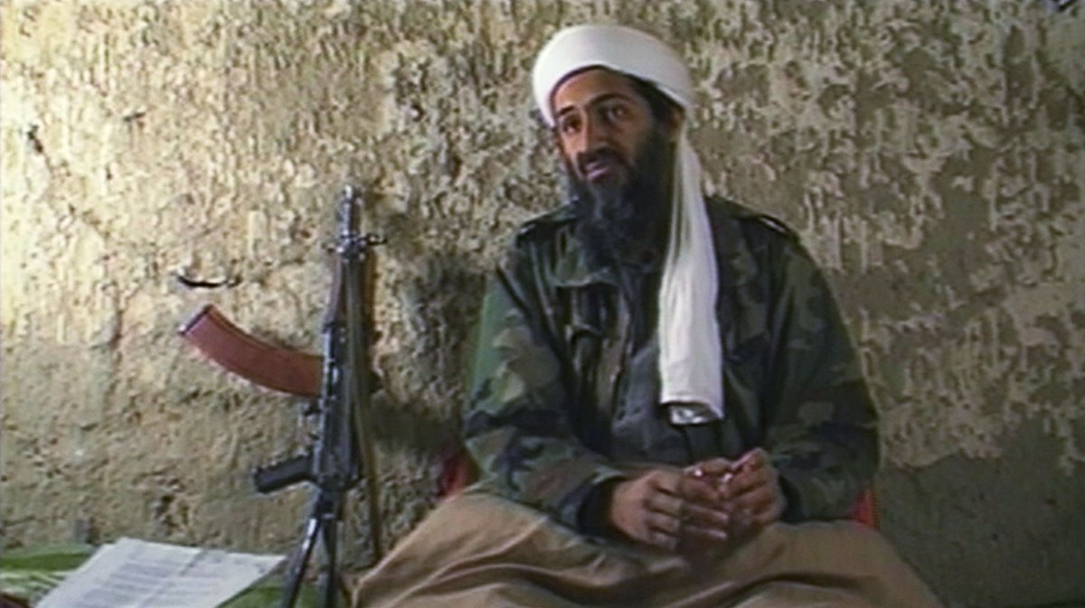 Osama bin Laden is interviewed 