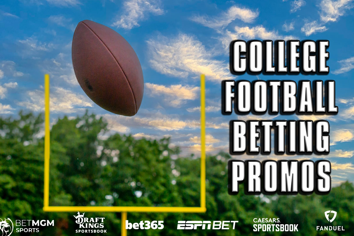 College Football Betting Promos: Snag $4,050 Bonuses From ESPN Bet, More