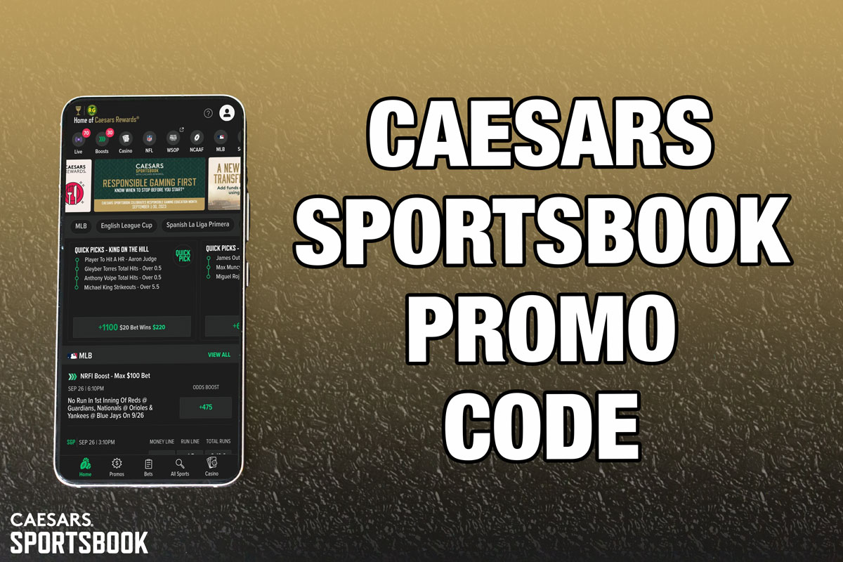 Caesars Sportsbook promo code for NFL Sunday: Use NEWSWK1000 for $1k bet