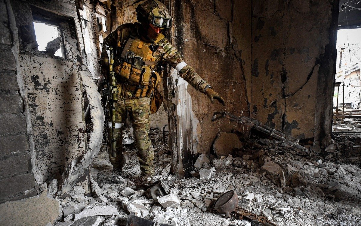 Russian Soldier in Ukraine
